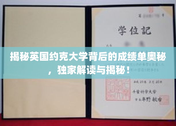 揭秘英国约克大学背后的成绩单奥秘，独家解读与揭秘！