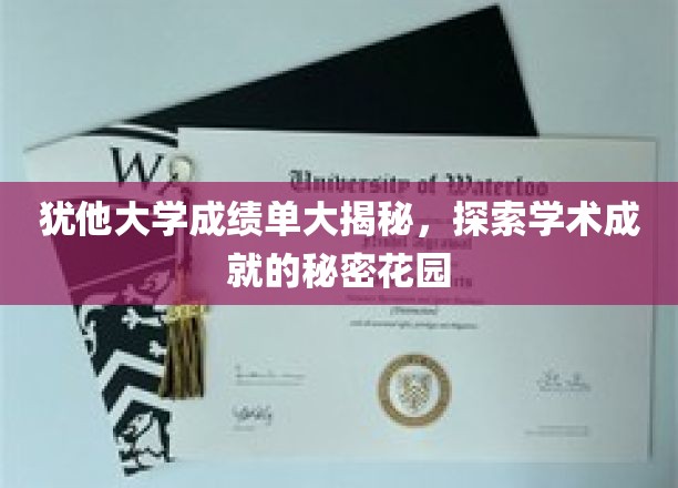 犹他大学成绩单深度解读，一探学术成就的秘密花园