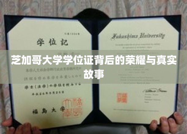 芝加哥大学学位证，揭开荣耀背后的传奇篇章