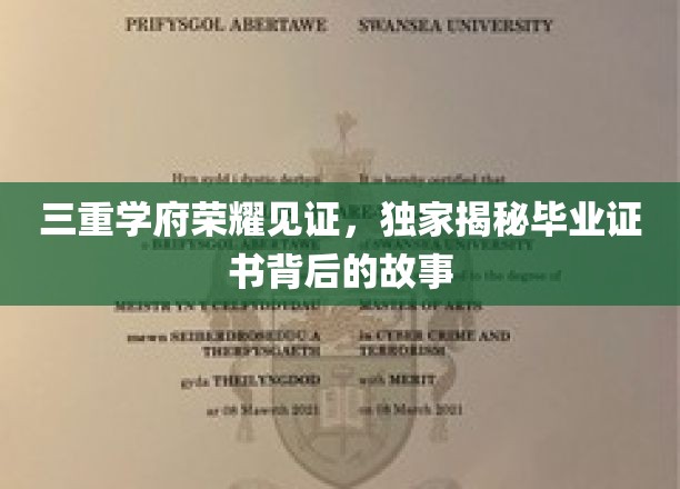 探寻三重学府荣耀，揭秘毕业证书背后的不凡历程