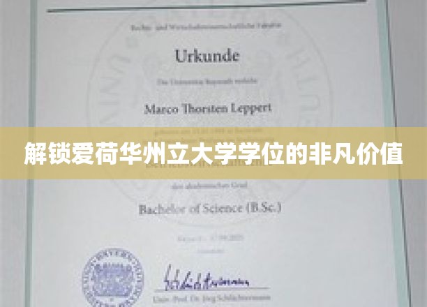 探秘爱荷华州立大学学位背后的无限潜能