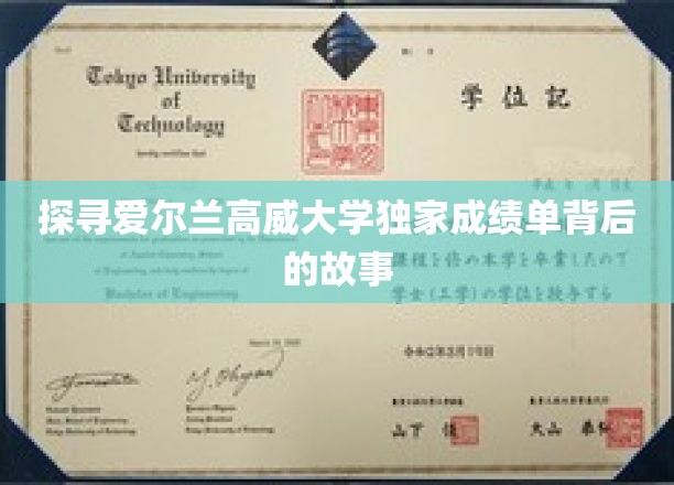 揭开高威大学成绩单神秘面纱，揭秘学术殿堂的独特魅力