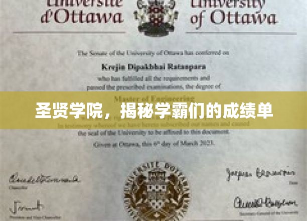 学霸秘籍揭晓，圣贤学院成绩单背后的学习奥秘