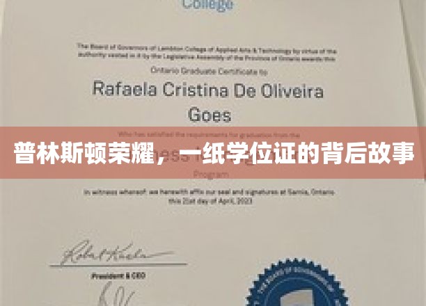 普林斯顿之光，揭秘一纸学位证背后的辉煌历程