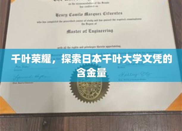解码千叶大学，揭秘日本名校文凭的全球价值