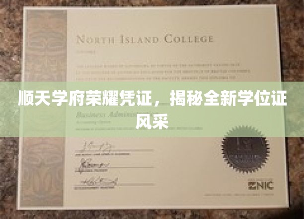 顺天学府学位风采大揭幕，全新荣耀凭证震撼登场