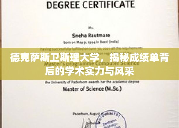 解码德克萨斯卫斯理大学，成绩单映照下的学术卓越与魅力