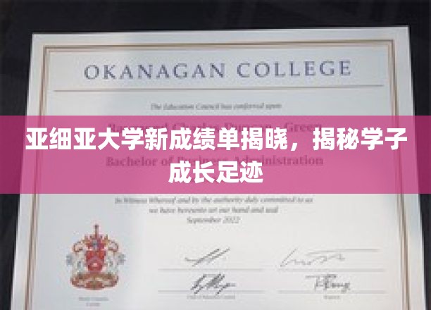 亚细亚学子蜕变之路，新成绩单见证成长瞬间
