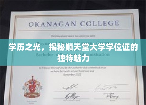 顺天堂大学学位证，揭秘名校文凭背后的不凡风采