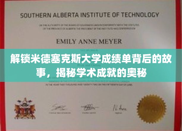 探寻米德塞克斯大学成绩单背后的传奇，解码卓越学术的秘籍