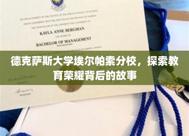 解码德克萨斯大学埃尔帕索分校，荣耀背后的教育传奇