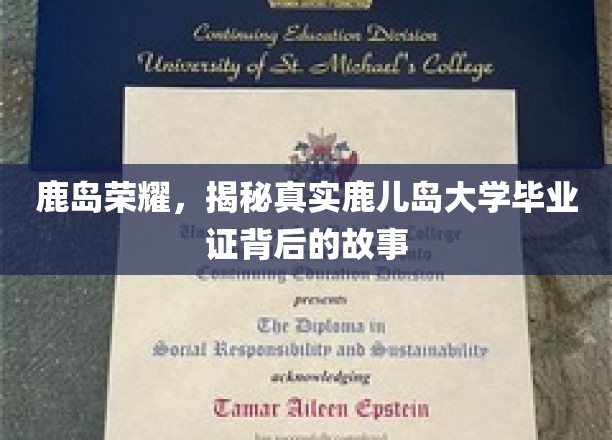 鹿岛传奇，探寻鹿儿岛大学毕业证背后的非凡历程