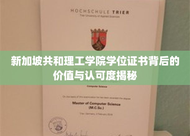 新加坡共和理工学院学位含金量解析，国际认可的奥秘揭晓
