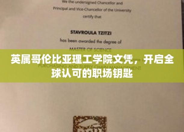 全球通行证，英属哥伦比亚理工学院文凭助你职场飞跃