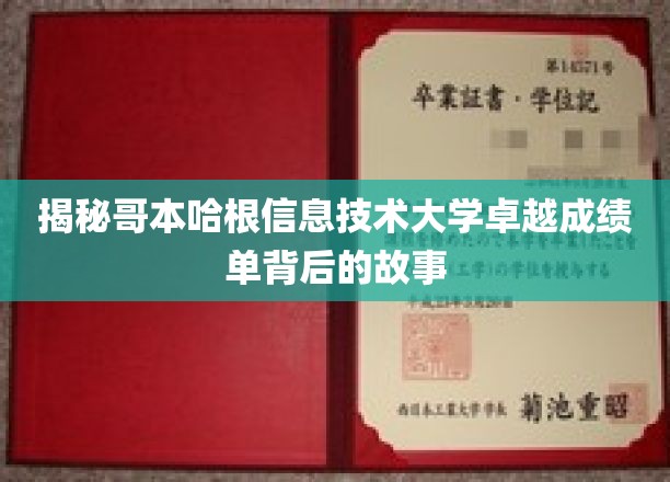 解码哥本哈根信息技术大学璀璨成就背后的秘密力量