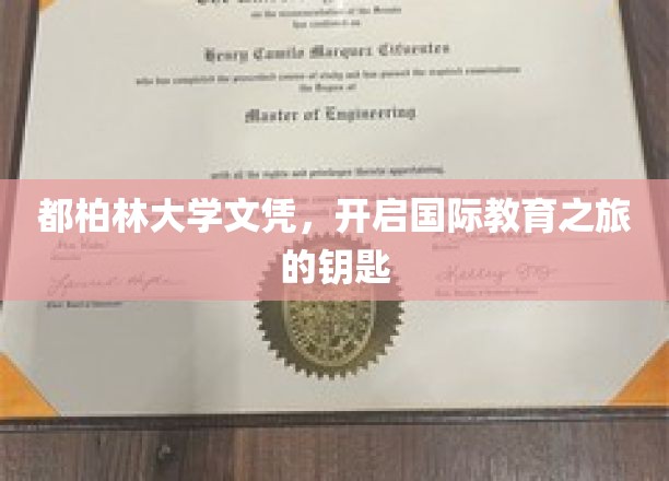 都柏林大学文凭，解锁全球视野的教育之门