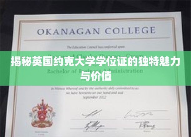 深度解析：英国约克大学学位证的独特魅力与价值