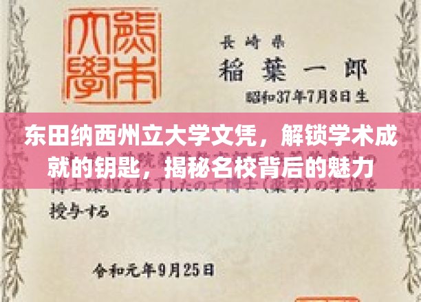 学位荣耀之路，东田纳西州立大学文凭背后的学术魅力揭秘