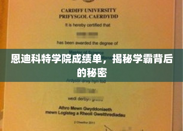探寻学霸背后的神秘力量，恩迪科特学院成绩单揭秘