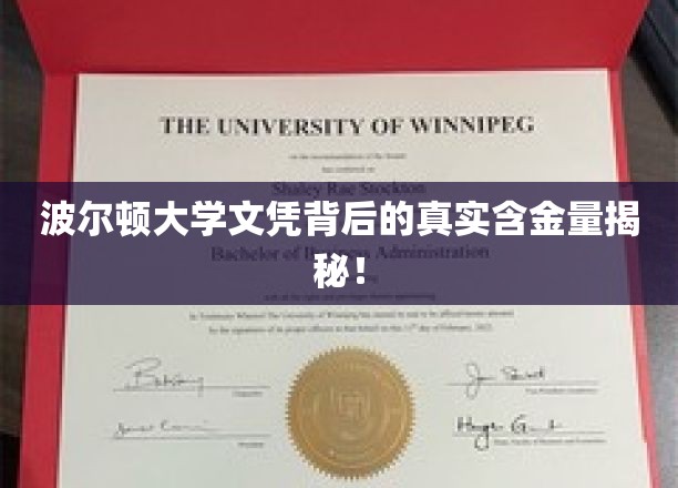 波尔顿大学文凭价值揭秘，揭秘背后的高含金量真相
