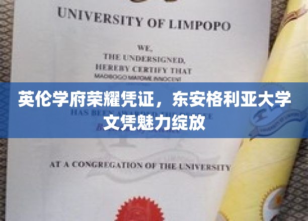 东安格利亚荣耀，探寻英伦学府的文凭风采