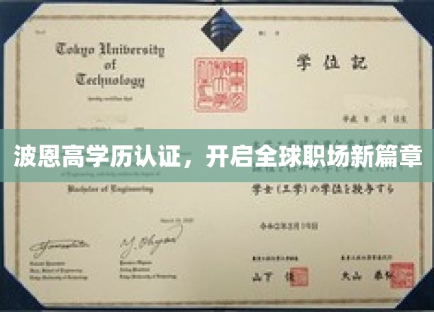 波恩认证引领，高学历人才迈入国际职场新纪元