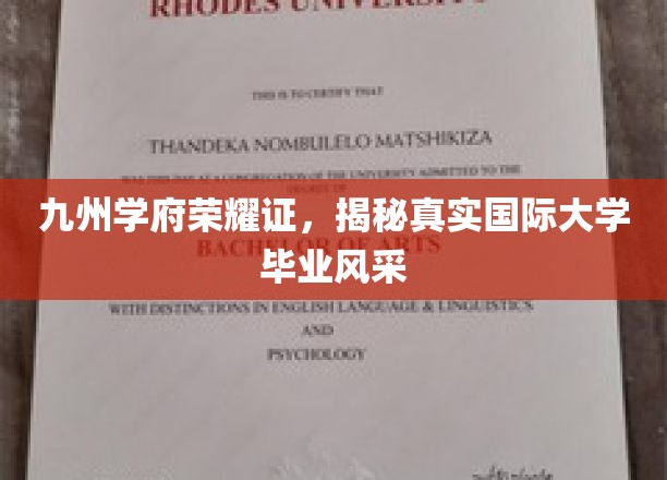 跨越九州，一睹国际大学风采，学府荣耀之路全景解析