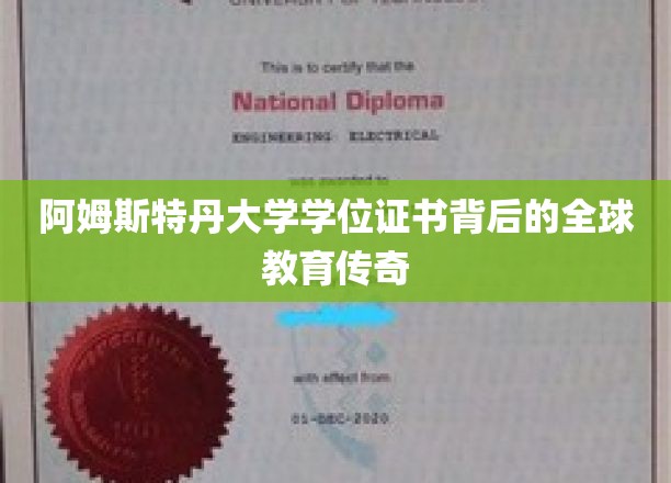 阿姆斯特丹大学证书，探寻其背后的国际教育奥秘