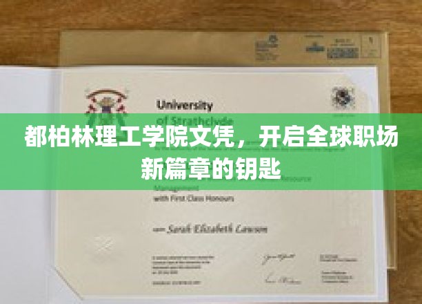 都柏林理工学院文凭，开启全球职场新篇章的钥匙