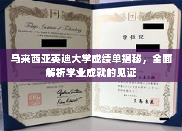 揭开英迪大学成绩单的秘密，探索学业成就的深度解读