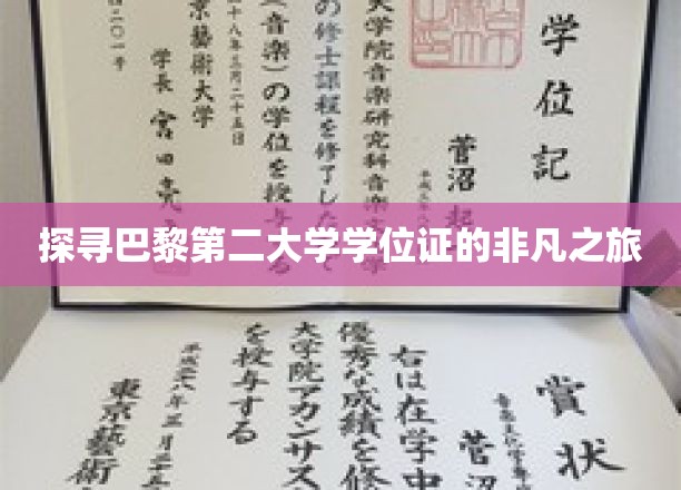 巴黎第二大学学位证，一场穿越时空的荣耀之旅