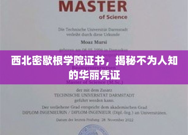 西北密歇根学院证书，探寻那抹低调的荣耀印记