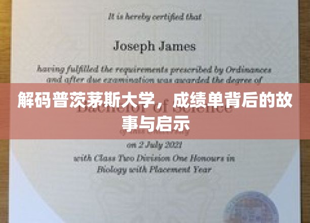 探寻普茨茅斯大学成绩单里的秘密与成长轨迹