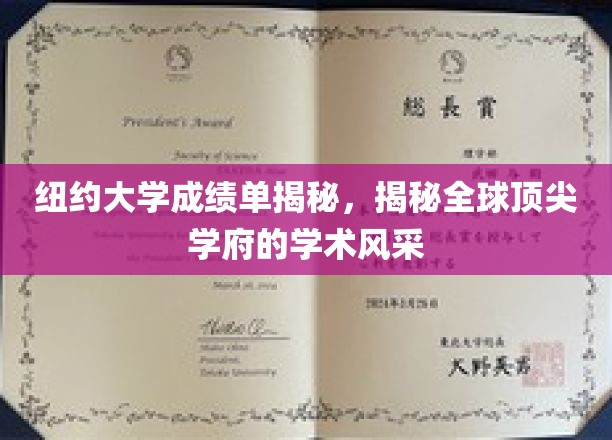 解码纽约大学，探寻国际精英教育的卓越魅力