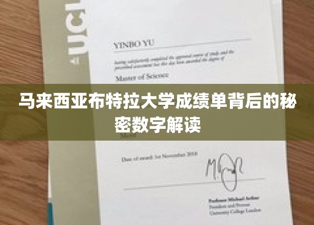 揭开马来西亚布特拉大学成绩单中的神秘数字密码