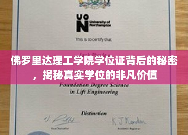 佛罗里达理工学院学位证背后的秘密，揭秘真实学位的非凡价值
