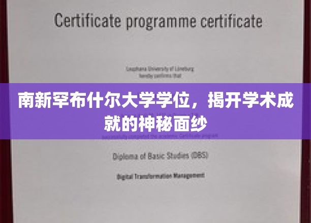 南新罕布什尔大学学位，揭开学术成就的神秘面纱