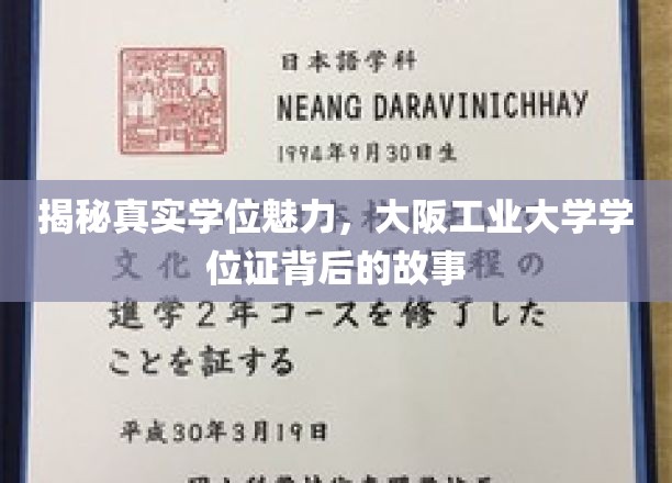 揭秘真实学位魅力，大阪工业大学学位证背后的故事