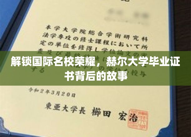 揭开赫尔大学荣耀证书的秘密，探寻国际名校背后的传奇故事