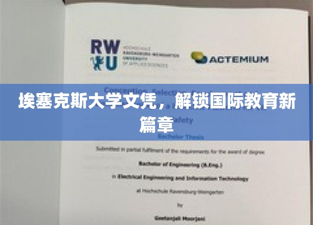 埃塞克斯大学文凭引领全球教育新视野