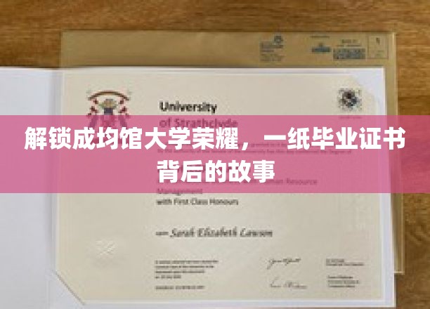 揭秘成均馆大学荣耀，一纸毕业证书背后的传奇故事