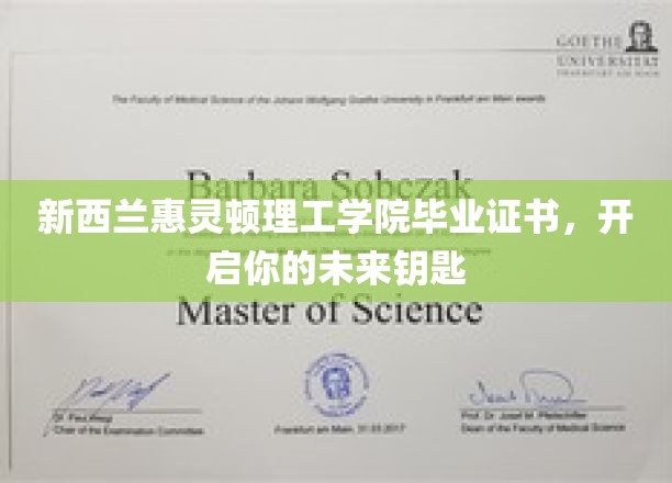 惠灵顿理工学院毕业证，为你解锁无限可能的大门