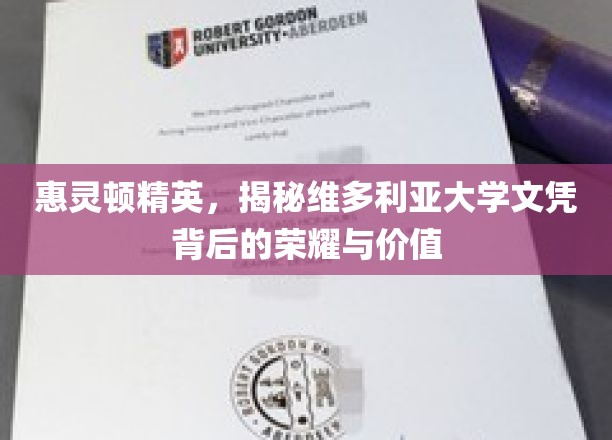 解码维大荣耀，惠灵顿精英眼中的文凭价值揭秘