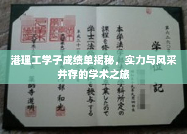 香港理工大学学子成绩单揭秘，实力与风采并存的学术之旅