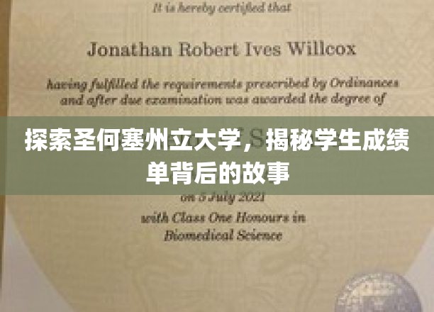 解码圣何塞州大，揭开成绩单背后的学术奥秘