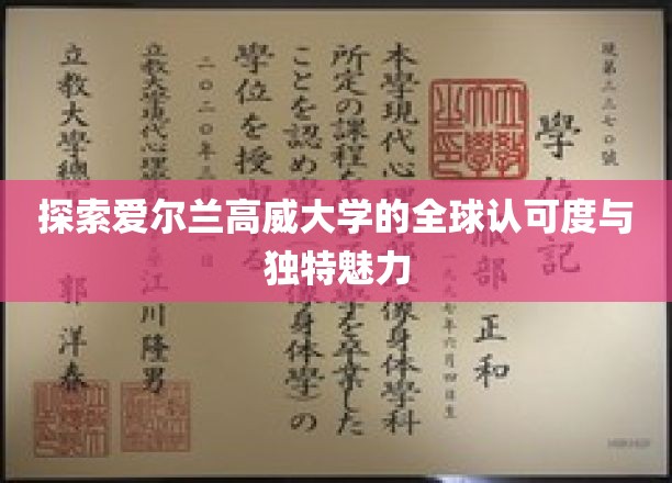 探索爱尔兰高威大学的全球认可度与独特魅力