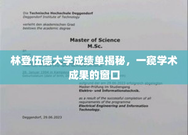 林登伍德大学成绩单背后，揭秘学术成就的秘境之门