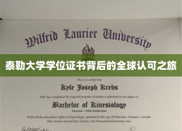 泰勒大学证书，跨越国界的全球通行证