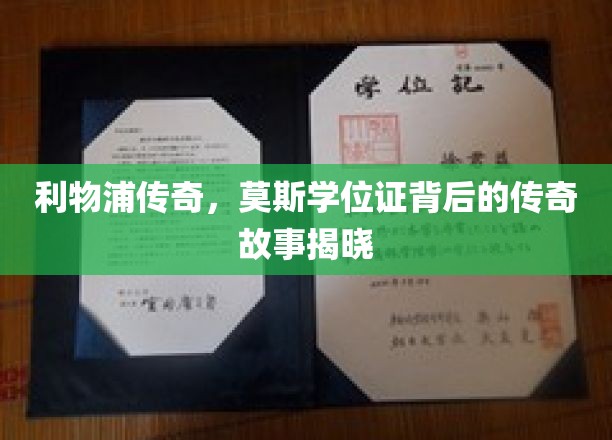 利物浦传奇球星莫斯，揭秘学位证背后的不凡人生轨迹