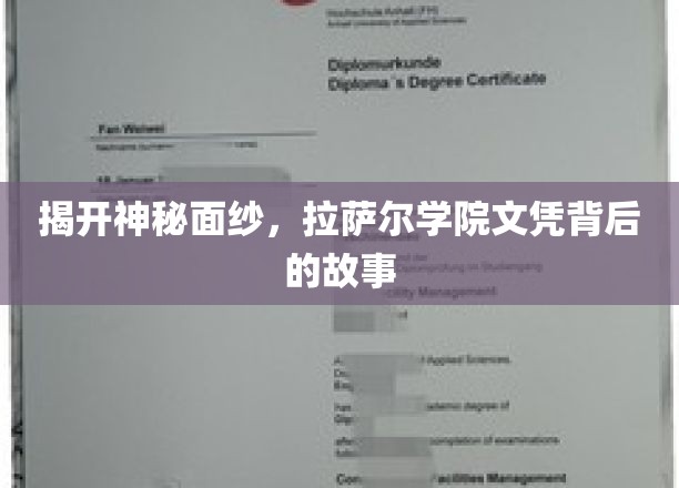 探寻拉萨尔学院文凭的非凡传奇
